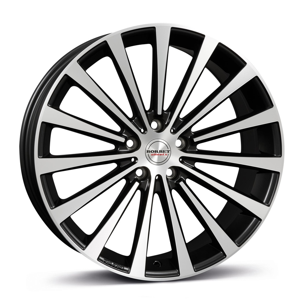 BORBET BLX BLACK POL MATT 8.5x19 5/112 ET40 CB72.6