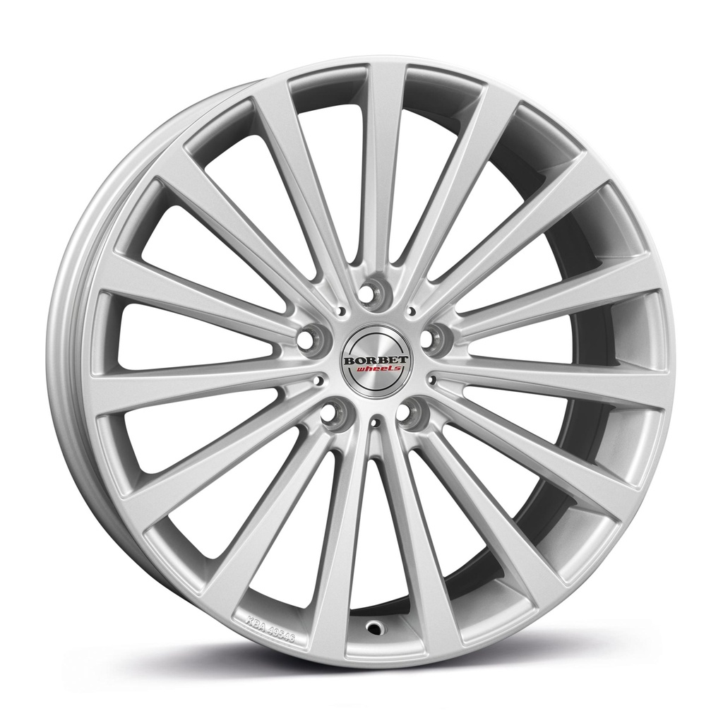 BORBET BLX BRILL SILV 8.5x19 5/114.3 ET40 CB72.6