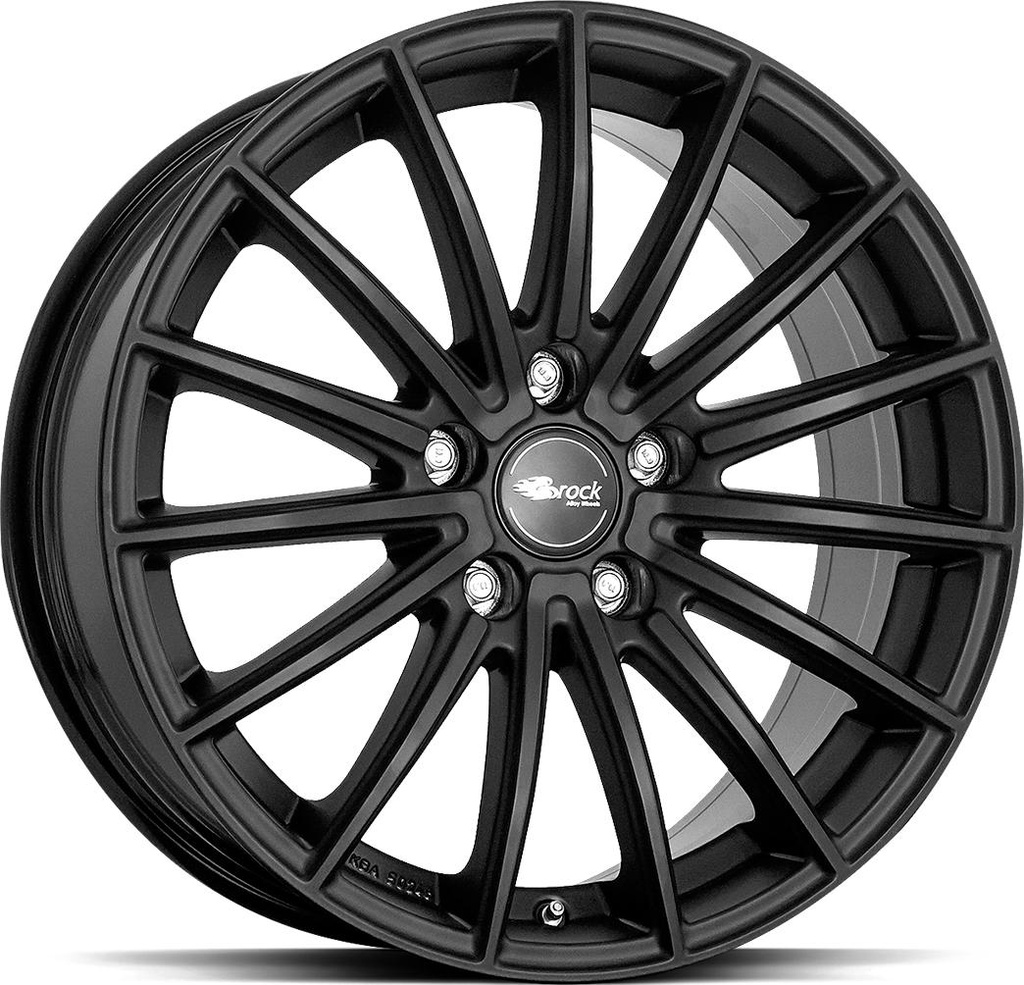 BROCK B36 SATIN BLACK MATT 8x18 5/108 ET45 CB72.6