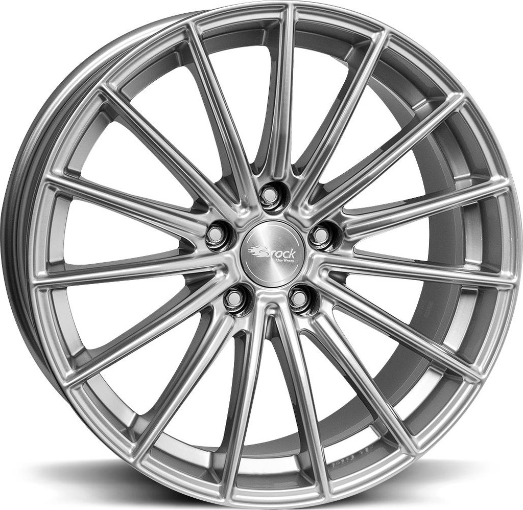 BROCK B36 HYPER SILV 8.5x19 5/112 ET30 CB66.6