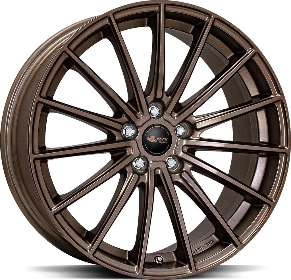 BROCK B36 BRONZE COPPER MATT 8.5x19 5/114.3 ET38 CB72.6