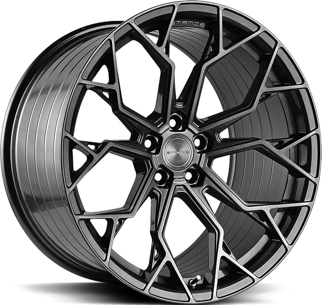 STANCE SF10 BRUSH DUAL GUNMETAL 10.5x20 5/112 ET30 CB66.6