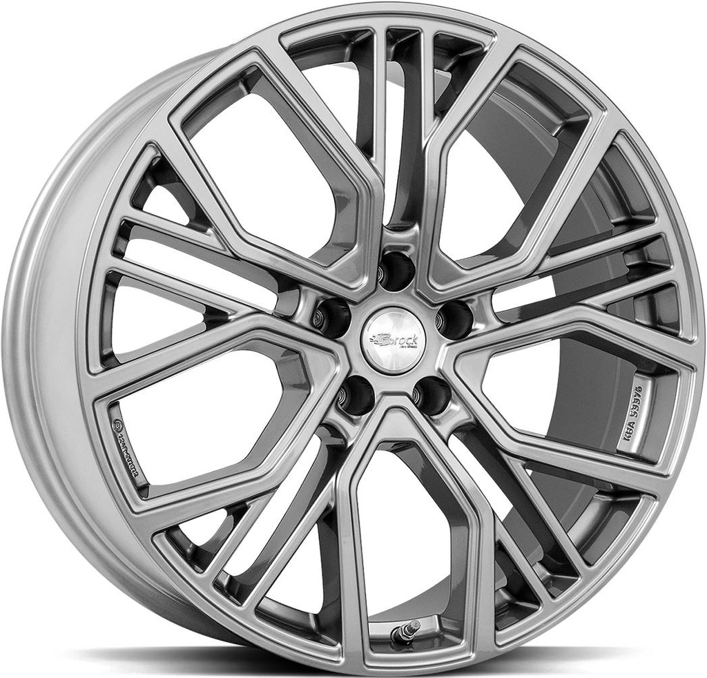 BROCK B41 FERRIC GREY 11x21 5/112 ET47 CB66.6