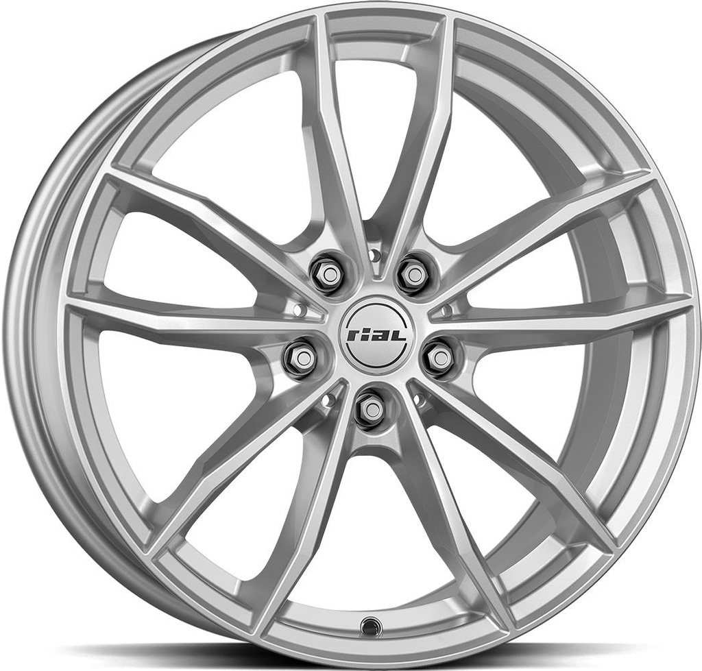 RIAL X12 POLAR SILV 7.5x17 5/112 ET51 CB57.1