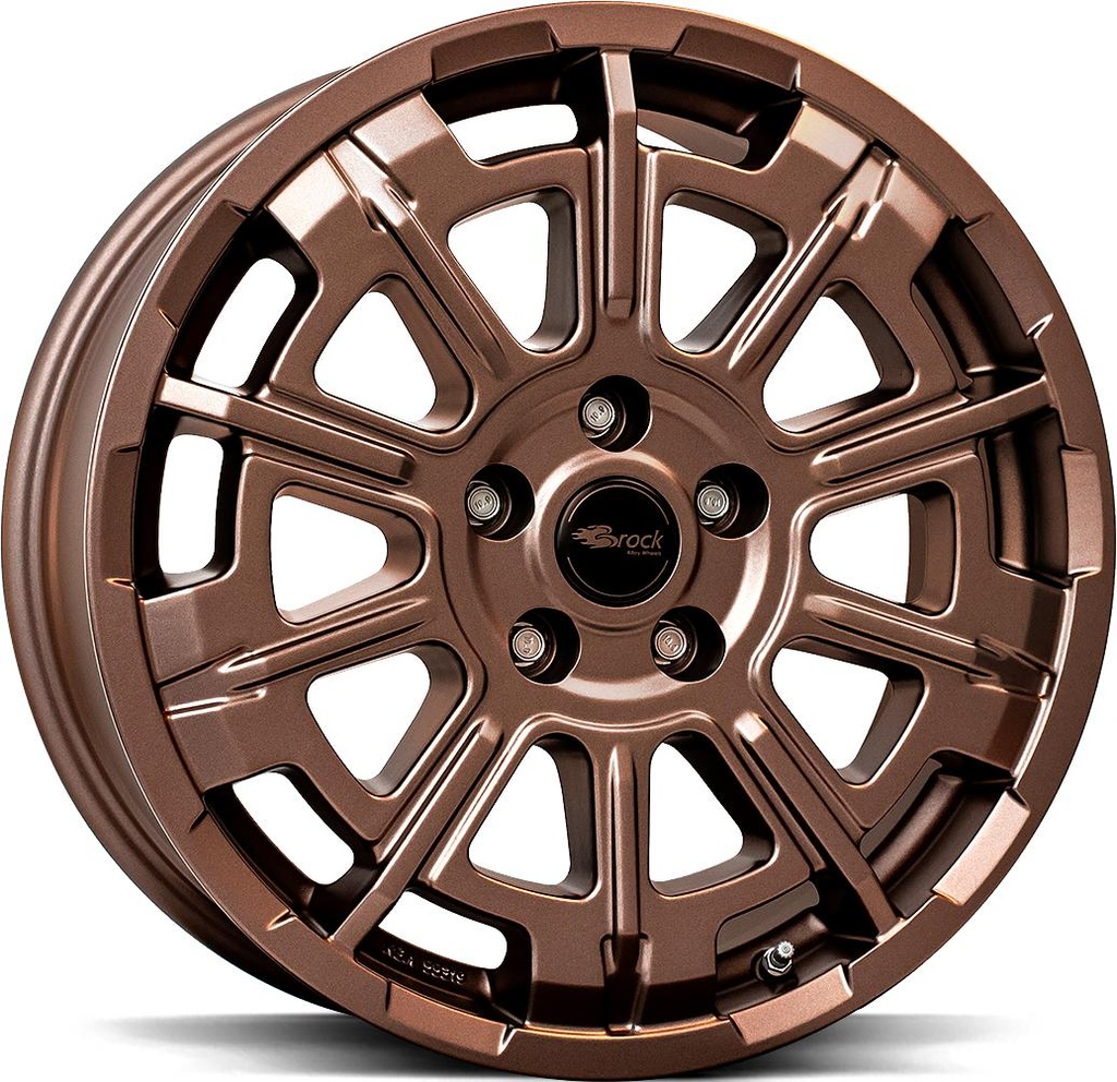 BROCK B45 BRONZE COPPER 7x17 5/120 ET55 CB65.1