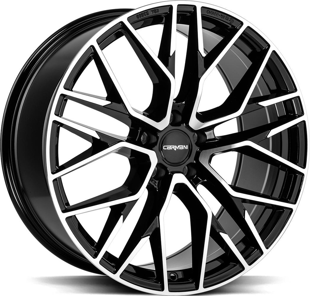 OXGIN LUDWIG BLACK POL 10x22 5/112 ET20 CB66.6