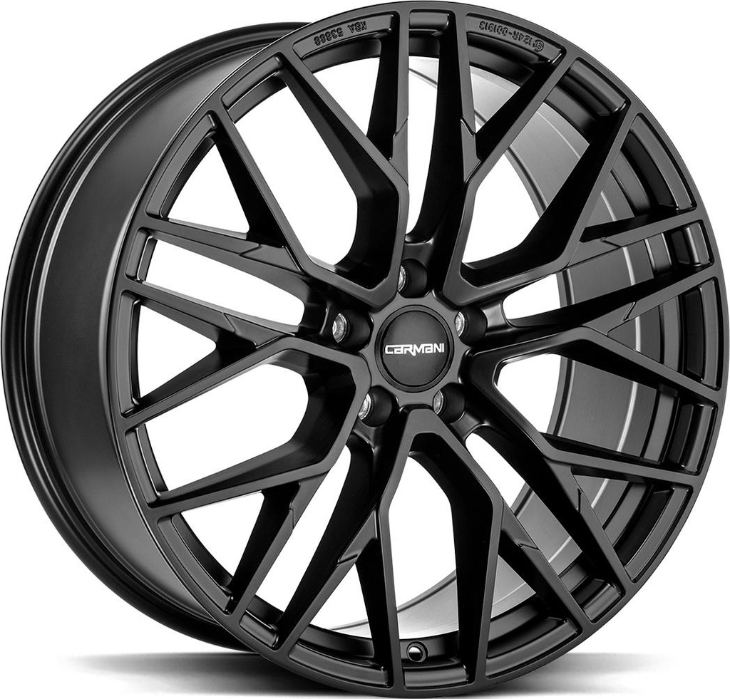 CARMANI LUDWIG BLACK MATT 10.5x21 5/112 ET32 CB66.6