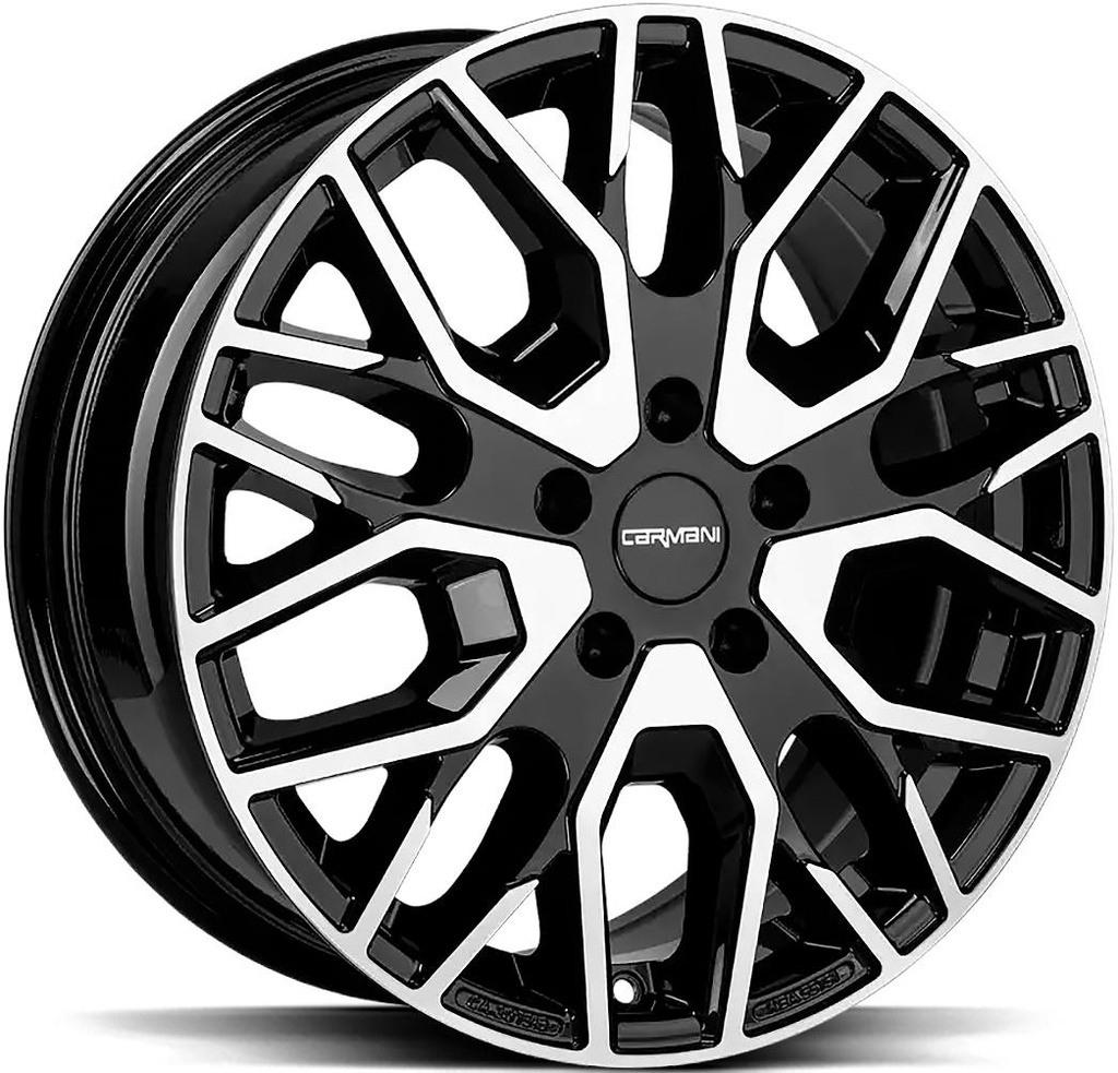 CARMANI LUDWIG BLACK POL 7.5x18 5/112 ET40 CB66.6