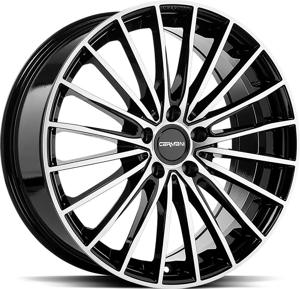 OXGIN KARL BLACK POL 8x19 5/108 ET45 CB72.6