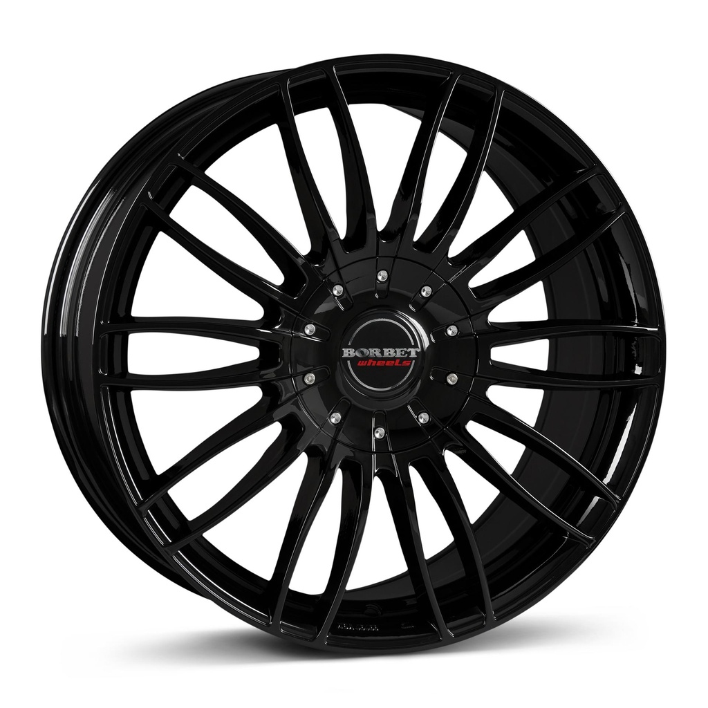 BORBET CW3 BLACK GLOSS 7.5x17 5/108 ET40 CB65.1