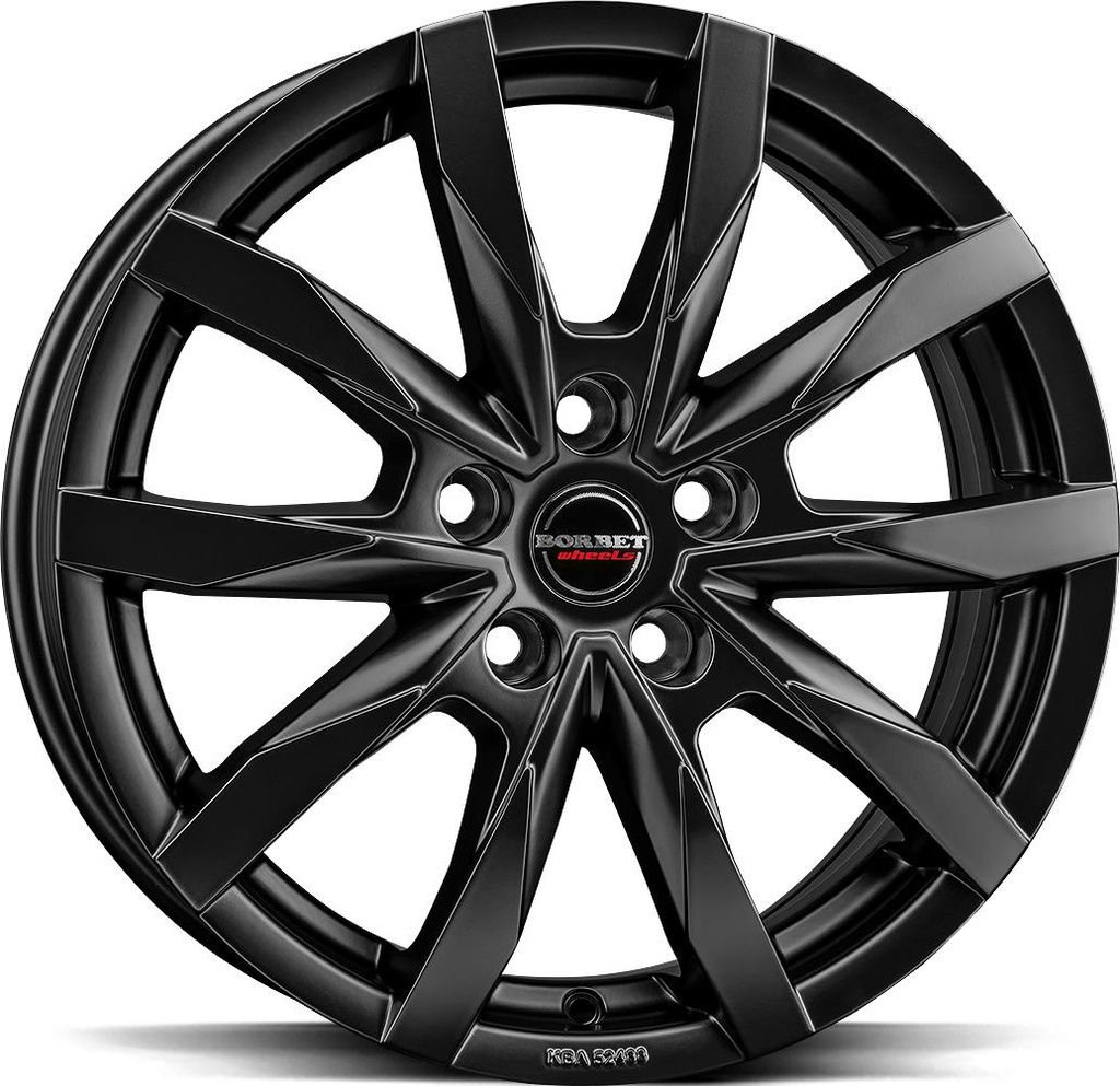 BORBET CW5 BLACK MATT 7.5x18 5/120 ET53 CB65.1