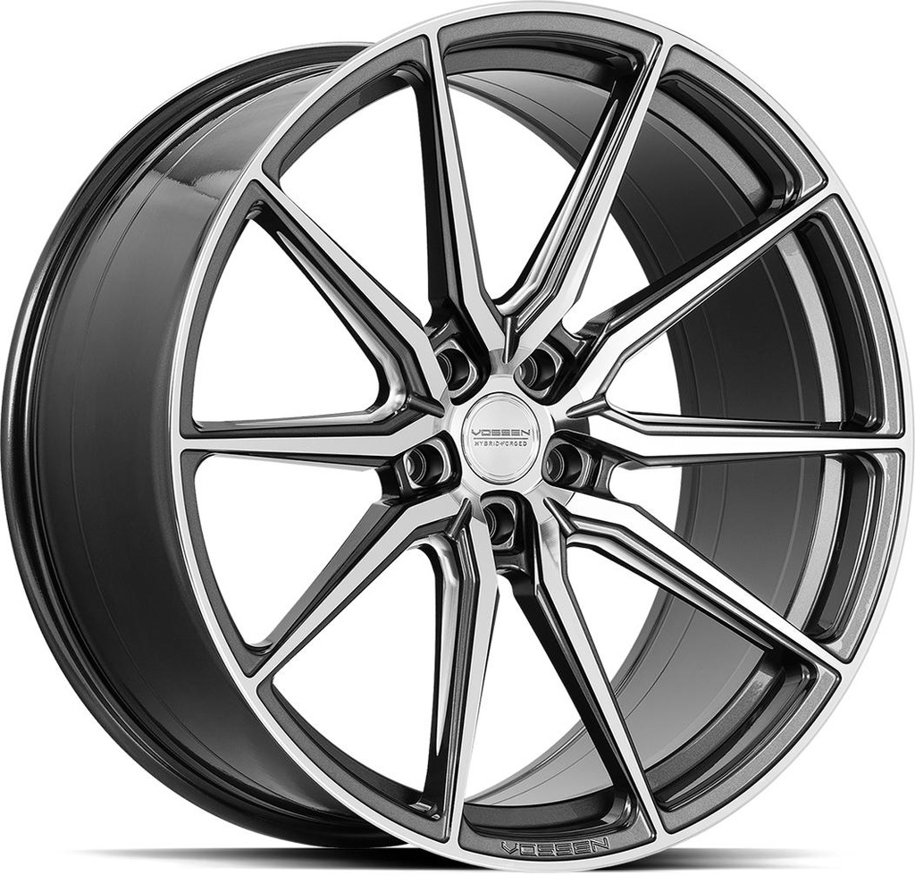 VOSSEN HF3 GLOSS GRAPHITE POL 10.5x22 5/120 ET38 CB72.6