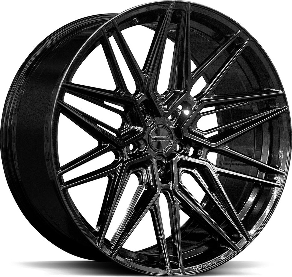 VOSSEN HF7 GLOSS BLACK 10.5x22 5/112 ET35 CB66.6