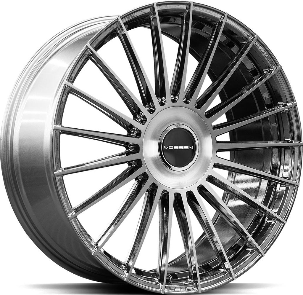 VOSSEN HF8 BRUSH BLACK DIAM 9.5x22 6/135 ET20 CB87.1