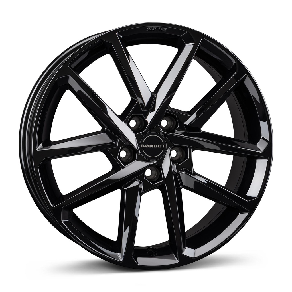 BORBET N GLOSS BLACK 7.5x18 5/114.3 ET45 CB72.5