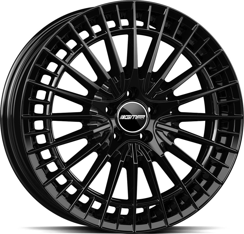 GMP QSTAR GLOSS BLACK 8x18 5/112 ET30 CB66.6