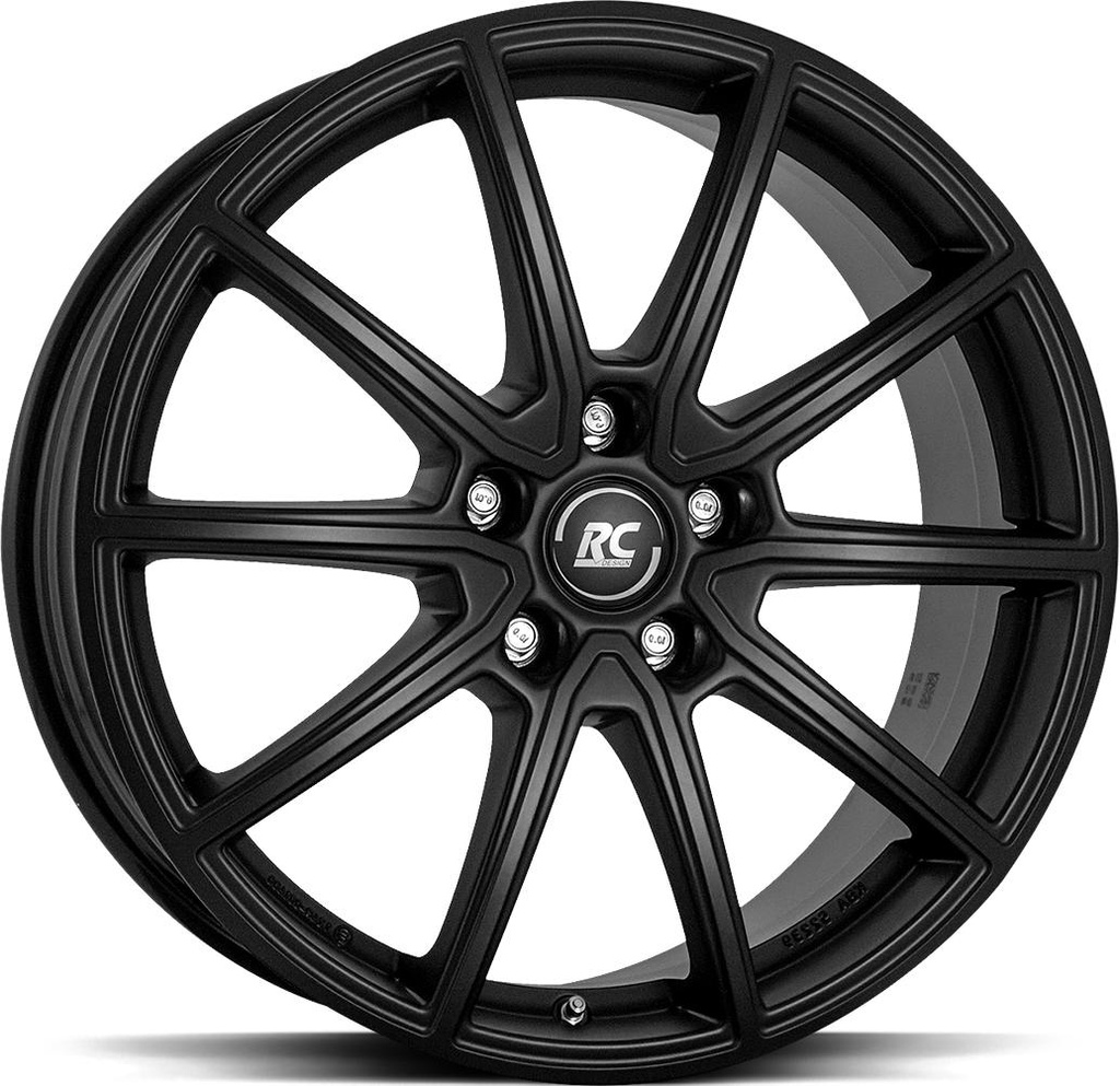 BROCK RC32 SATIN BLACK MATT 8x18 5/112 ET44 CB57.1