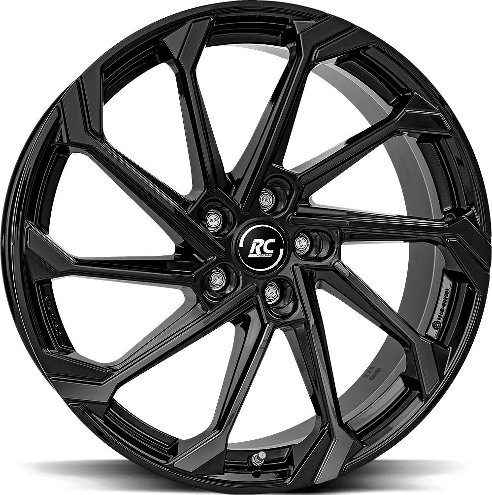BROCK RC36 SHINY BLACK 8x19 5/112 ET43 CB57.1