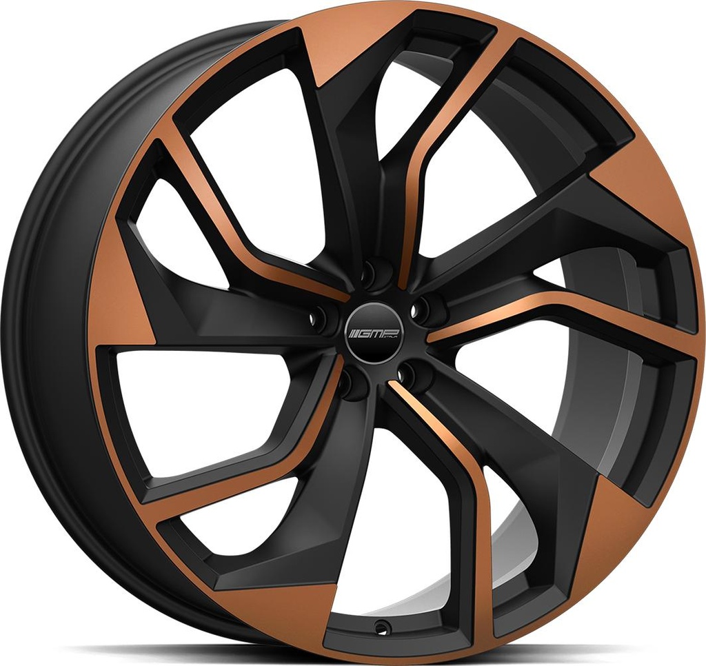 GMP REBEL SATIN BLACK BRONZE DIAM 9x21 5/130 ET28 CB66.5