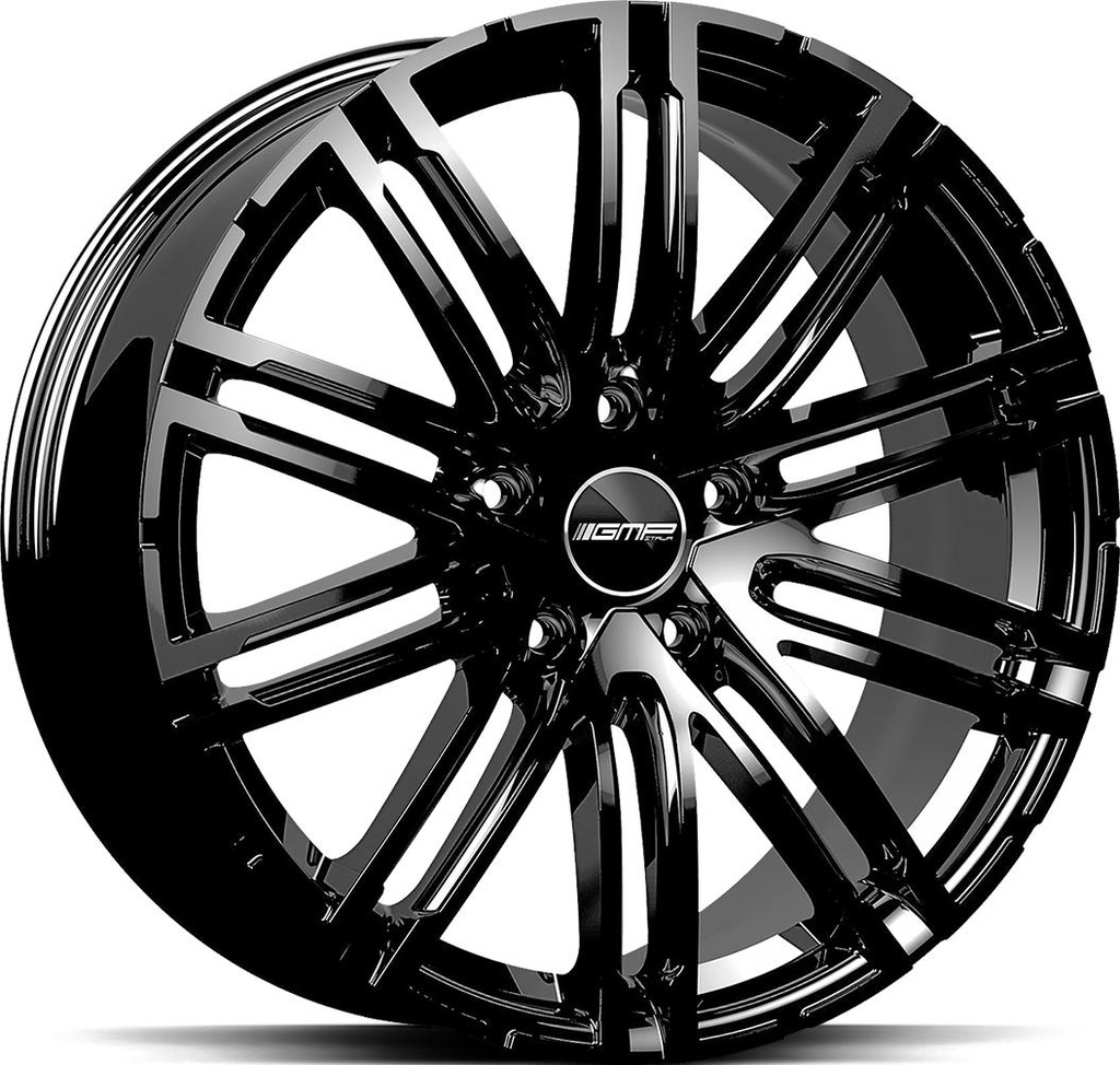 GMP TARGA GLOSS BLACK 10x21 5/112 ET19 CB66.6