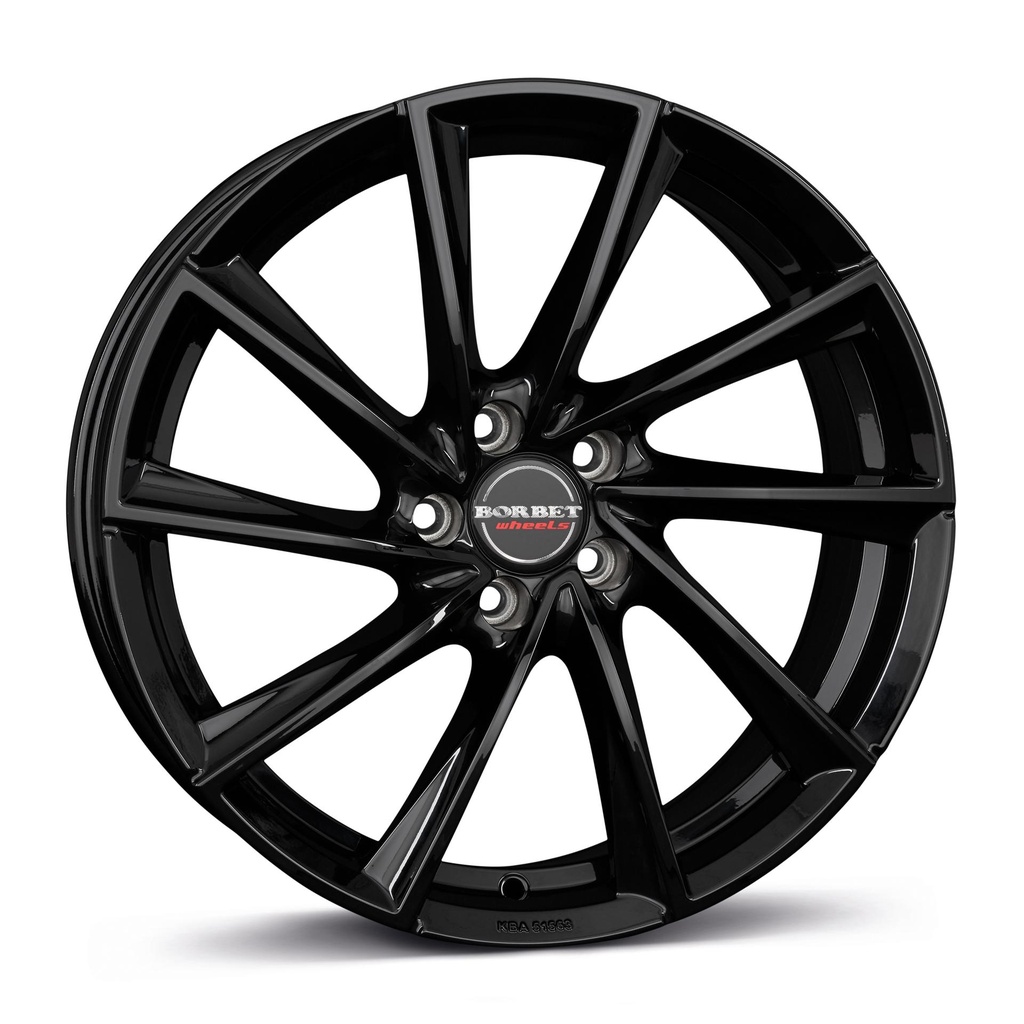 BORBET VTX BLACK GLOSS 8.5x19 5/112 ET47 CB66.6