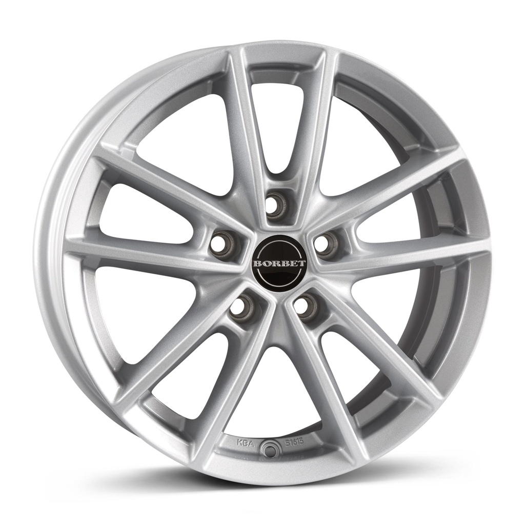 BORBET W CRYSTAL SILV 6x15 5/112 ET43 CB57.1