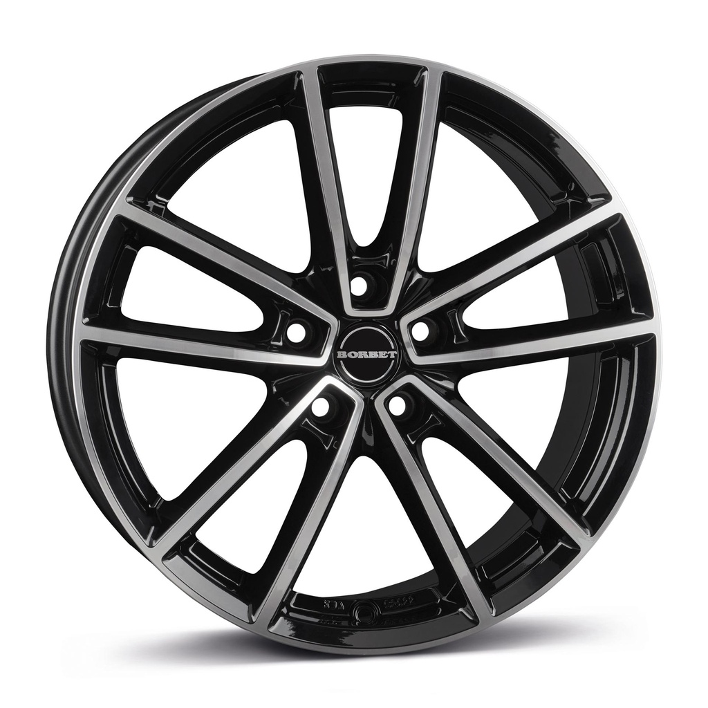 BORBET W BLACK POL GLOSS 8.5x21 5/114.3 ET40 CB72.5