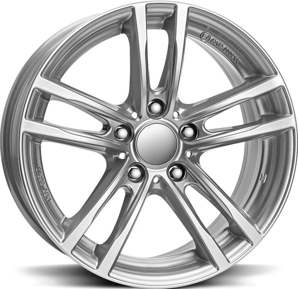 RIAL X10 POLAR SILV 8x18 5/120 ET34 CB72.6