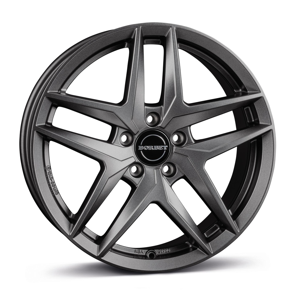 BORBET Z DARK GREY MATT 8.5x20 5/112 ET43 CB66.6