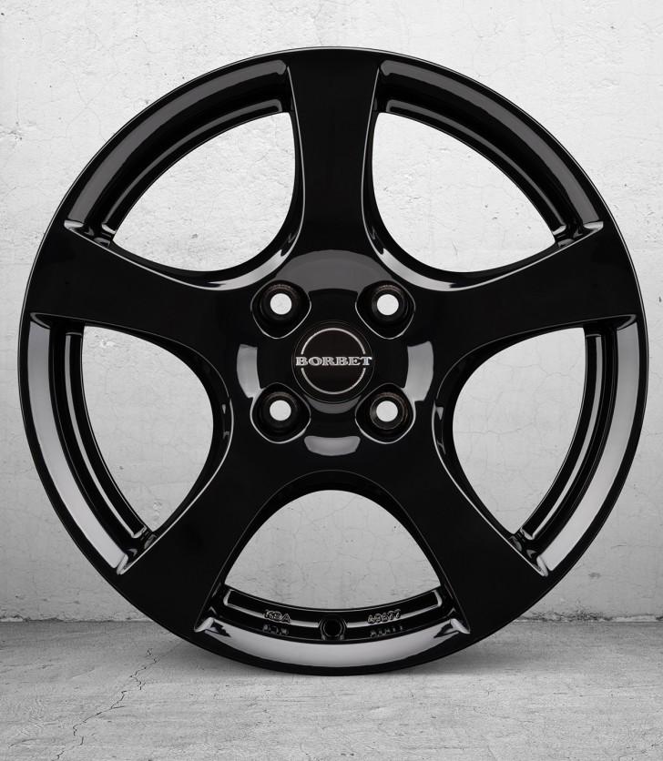 BORBET F GLOSS BLACK 6x15 4/100 ET35 CB64.1