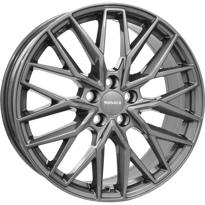 MONACO WHEELS GPX ANTHRACITE 8x19 5/112 ET45 CB57.1