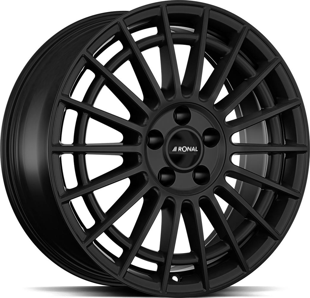 RONAL R73 JET BLACK MAT 8.5x19 5/112 ET49.1 CB66.5