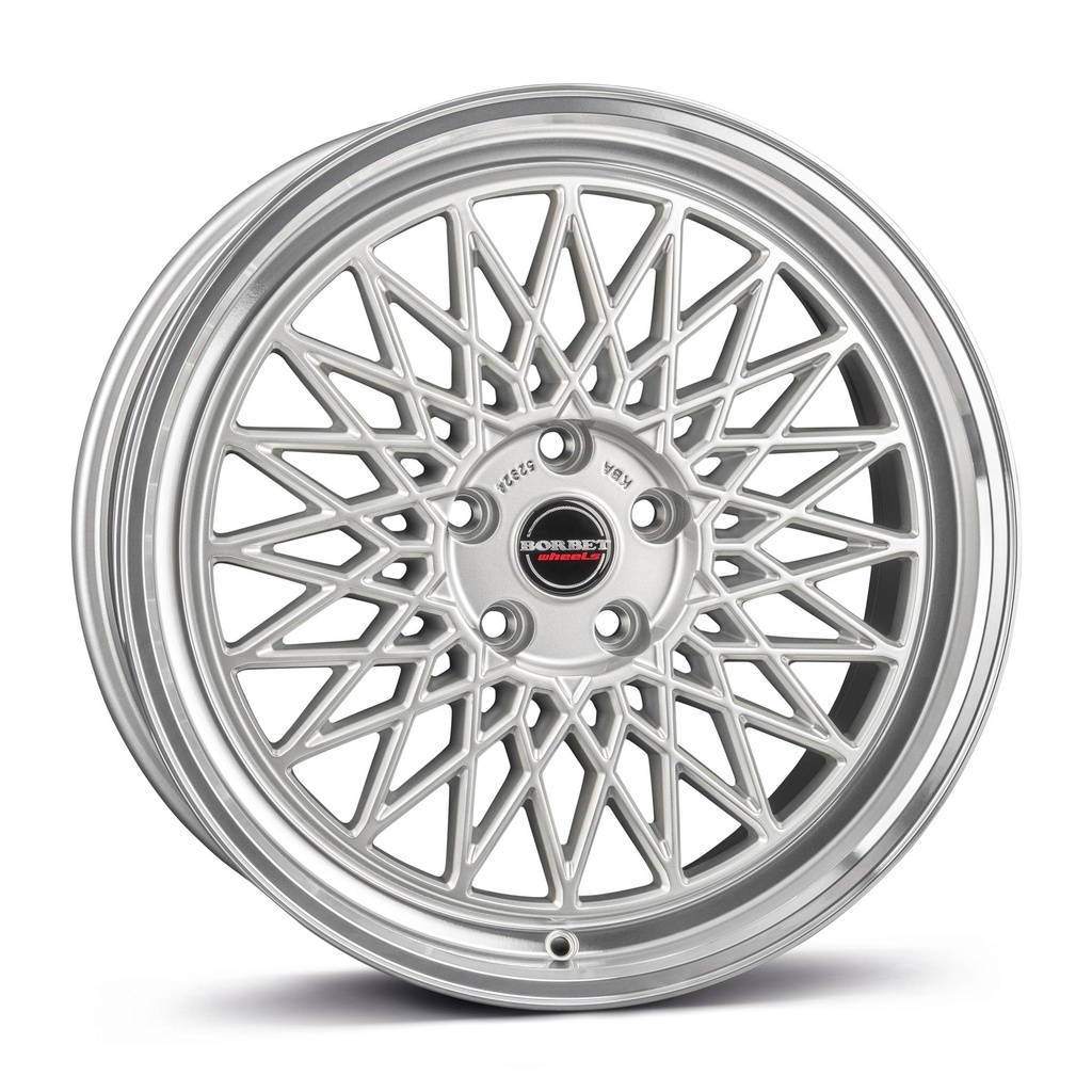 BORBET B SILVER RIM POL 7.5x16 5/112 ET30 CB72.5