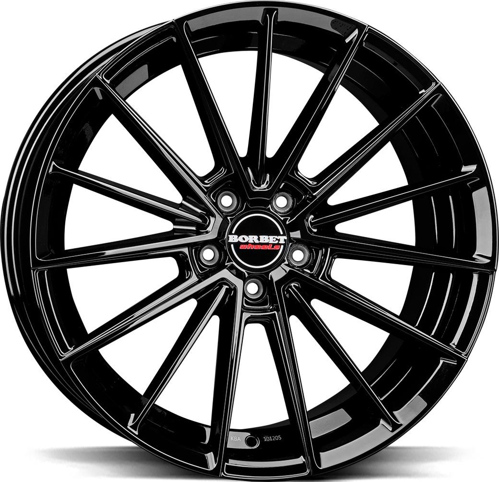 BORBET FB2DC BLACK GLOSSY 9x20 5/114.3 ET40 CB72.5