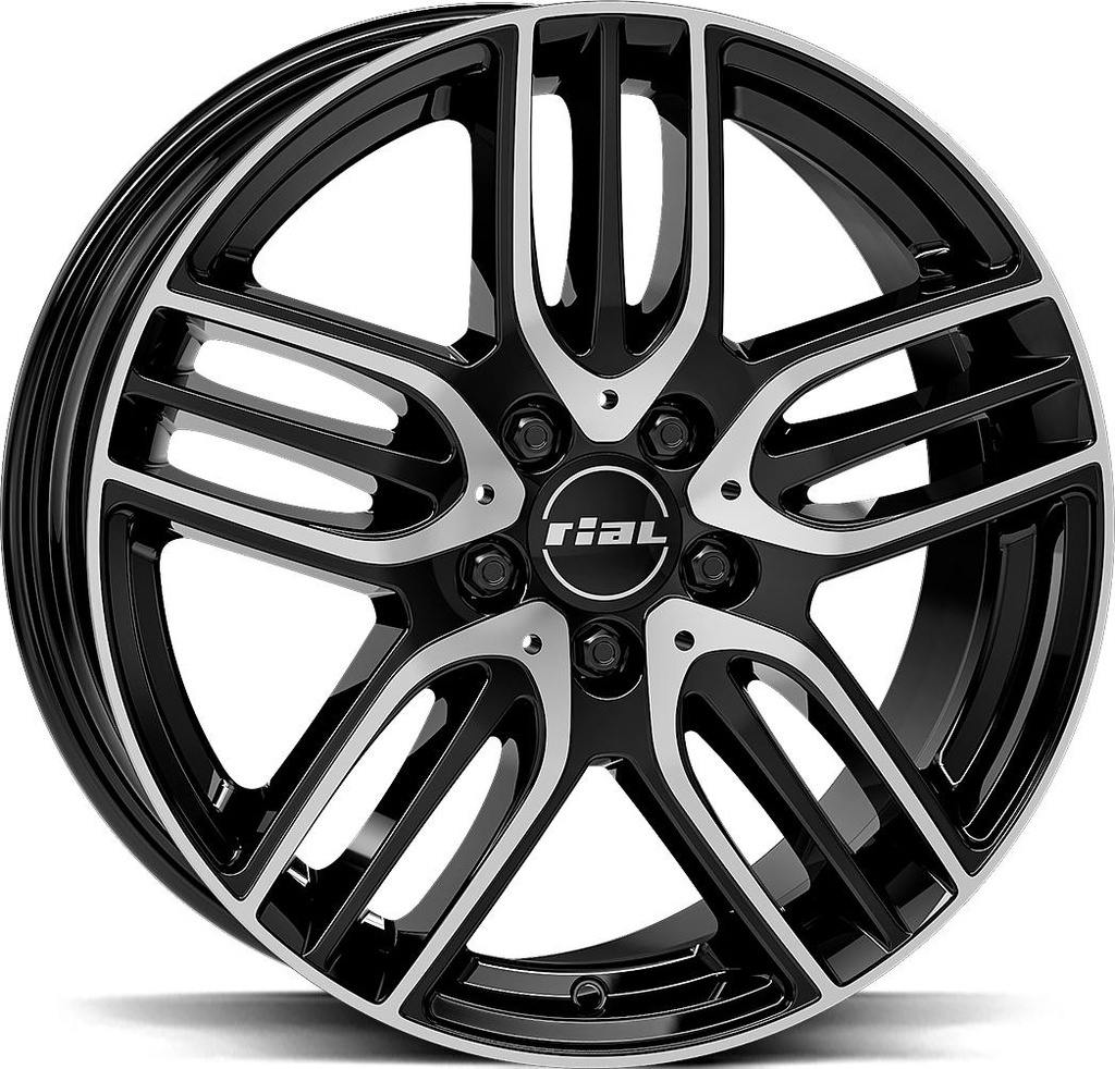 RIAL M14 DIAM BLACK POL 7.5x18 5/112 ET40 CB66.5