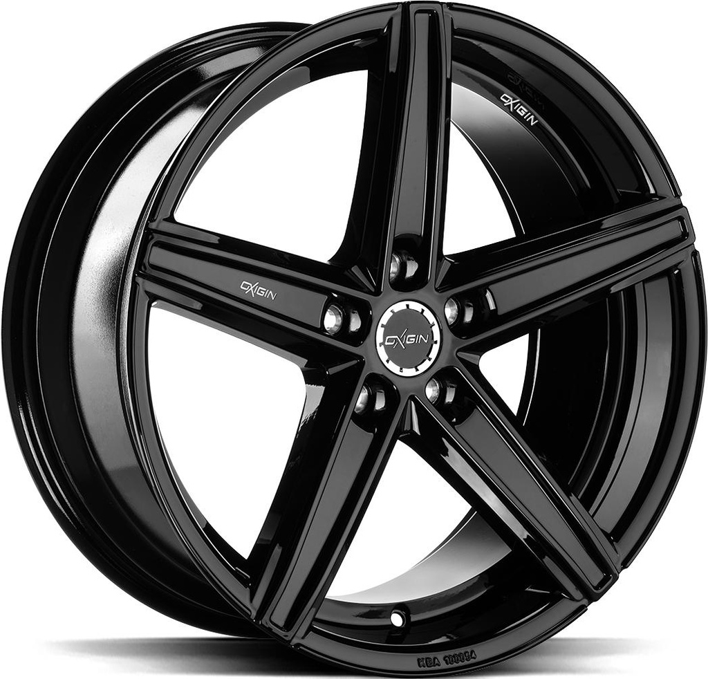 OXGIN EVOLUTION GLOSSY BLACK 9.5x19 5/112 ET35 CB66.6