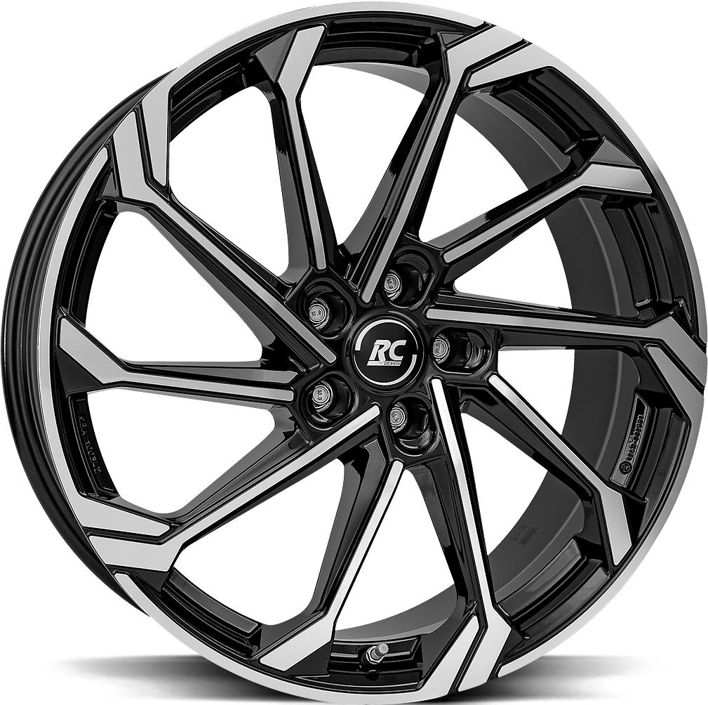 BROCK RC36 BLACK FULL POL 8x19 5/114.3 ET45 CB60.1