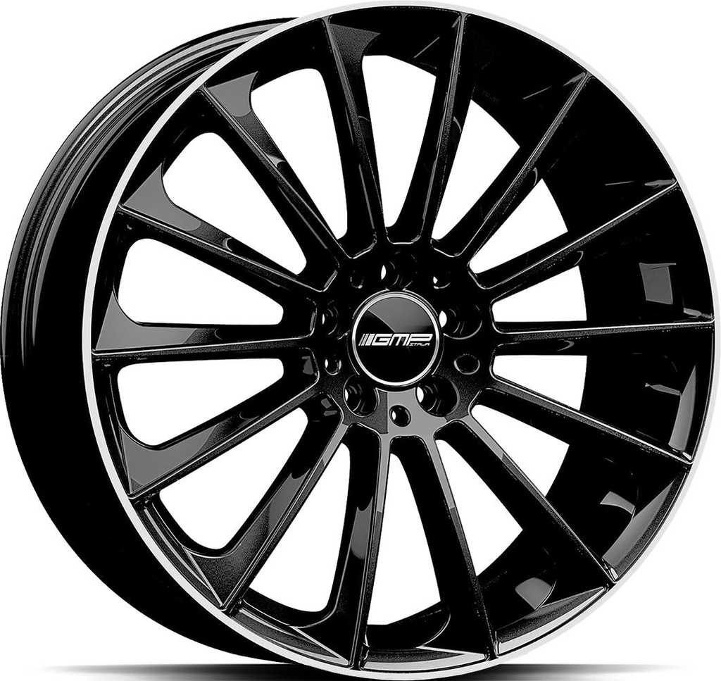GMP STELLAR BLACK DIAMOND LIP 11x22 5/112 ET15 CB66.6