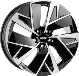 CMS C32A DIAMOND BLACK GLOSS 8x19 5/112 ET45 CB57.1