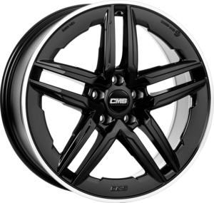CMS C29A DIAMOND RIM BLACK GLOSS 8.5x19 5/108 ET45 CB63.5