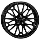 MONACO WHEELS GP13 GLOSS BLACK 8x18 5/112 ET48 CB66.6