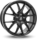IT WHEELS KIRA BLACK LIP POLISHED 7.5x18 5/108 ET48 CB63.4