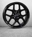 BORBET Y GLOSS BLACK 7.5x17 5/112 ET45 CB72.5