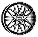 CMS C25 BLACK POLISHED 7x17 4/100 ET38 CB67.1