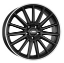 CMS C23 GLOSS BLACK POLISHED LIP 8x18 5/112 ET48 CB66.5