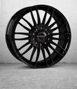 BORBET CW3 GLOSS BLACK 7.5x17 5/160 ET47 CB65.1