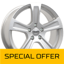 MEGA WHEELS LEO SILVER 6.5x16 5/114.3 ET44 CB67.1