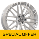 MEGA WHEELS CETUS SILVER 8x19 5/112 ET45 CB66.6