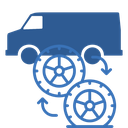 Alleasennus - Pakettiauto (4 kpl)