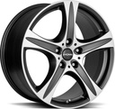 RONAL R55 SUV MATT BLACK FRONT CUT 8.5x18 5/112 ET30 CB76